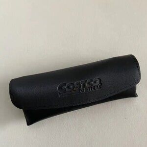 Costco Eyeglasses Sunglasses Glasses Case Black Triangular Collapsible Foldable